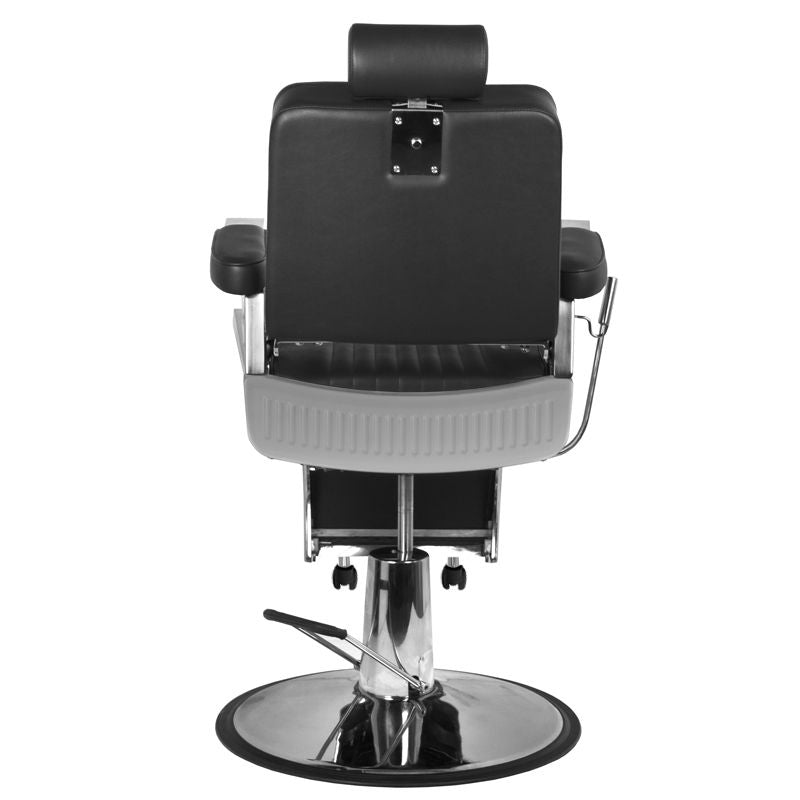 Sillón de barbero Gabbiano Royal Negro