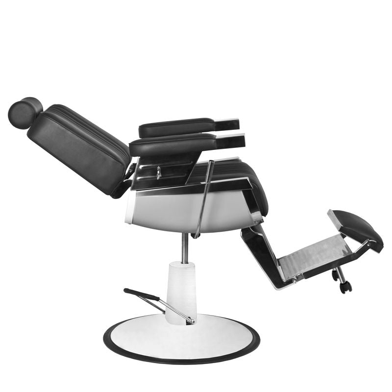 Sillón de barbero Gabbiano Royal Negro