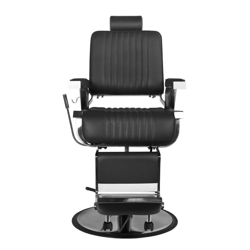 Sillón de barbero Gabbiano Royal Negro