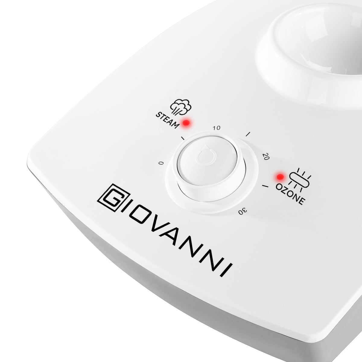 Vaporizador con Lámpara de Aumento y Función de Ozono Giovanni D-21 Blanco