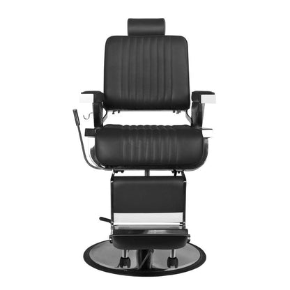 Sillón de barbero Gabbiano Royal Negro