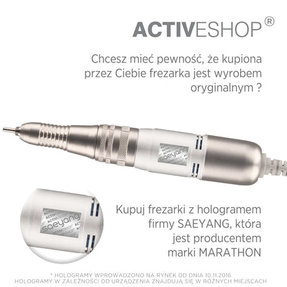Torno para Uñas Saeyang Marathon K38 Blanco